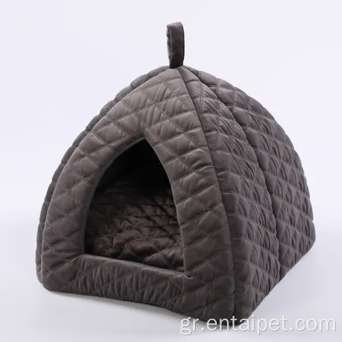 Pet Customized Luxury Cat House Portable Cave κρεβάτι